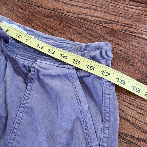 Sonoma Goods For Life Purple Utility Capri Pants Large Hiking Gorpcore Summer - Picture 3 of 8